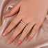 Louily Moissanite 3.0 Ct Oval Cut Full Wedding Band for Women - louilyjewelry