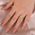 Louily Noble Moissanite Wide Wedding Band For Women - louilyjewelry