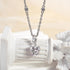 Louily Unique Heart Cut Women's Necklace In Sterling Silver - louilyjewelry