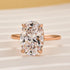 Louily Exclusive Oval Cut Engagement Ring In Sterling Silver - louilyjewelry