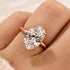 Louily Exclusive Oval Cut Engagement Ring In Sterling Silver - louilyjewelry
