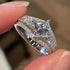 Louily Moissanite Special 2.0 Carat Square Princess Cut Engagement Ring - louilyjewelry