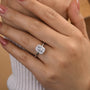 Louily Attractive Cushion Cut Engagement Ring - louilyjewelry