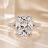 7.0Ct split shank cushion cut engagement ring