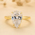 Classic 4.0Ct Pear Cut Engagement Ring Promise Ring In Sterling Silver - louilyjewelry