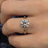 Louily Elegant Moissanite Two-tone 2.0 Carat Engagement Ring - louilyjewelry