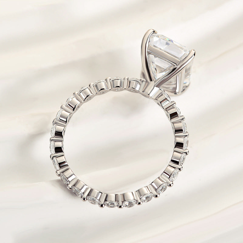 Louily Desirable Emerald Cut Engagement Ring - louilyjewelry