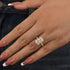 Louily Elongated Radiant Cut Engagement Ring - louilyjewelry