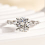 Louily Timeless Moissanite 2.0 Carat Round Cut Engagement Ring - louilyjewelry