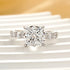 Classic 3.5Ct Cushion Cut Engagement Ring Travel Ring In Sterling Silver - louilyjewelry