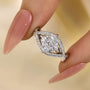 Louily Unique 2.0 Carat Princess Cut Engagement Ring For Women - louilyjewelry