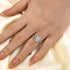 Louily Unique 2.0 Carat Princess Cut Engagement Ring For Women - louilyjewelry