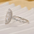 3.0Ct Marquise Cut Engagement Ring Travel Ring In Sterling Silver - louilyjewelry