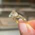 Vintage Moissanite 3.0Ct Oval Cut Side Stone Twist Engagement Ring In Sterling Silver - louilyjewelry