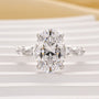 4.5Ct Oval Cut Engagement Ring Promise Ring For Her - louilyjewelry