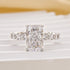 4.0Ct Radiant Cut Engagement Ring Front View