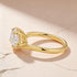 2.5Ct East-West Pear Cut Moissanite Ring in S925 Sterling Silver - louilyjewelry