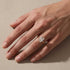 Emerald cut solitaire engagement ring everyday styling