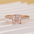Louily 2~2.5 Carat Cushion Cut White Sapphire Women's Engagement Ring - louilyjewelry