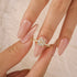 Louily 2~2.5 Carat Cushion Cut White Sapphire Women's Engagement Ring - louilyjewelry