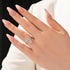 Louily Fashion Marquise Cut Women's Engagement Ring In Sterling Silver - louilyjewelry