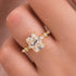 Louily Moissanite 3.5 Carat Radiant Cut Engagement Ring In Sterling Silver - louilyjewelry