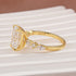 Louily Moissanite 3.5 Carat Radiant Cut Engagement Ring In Sterling Silver - louilyjewelry