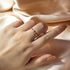 Louily Fashion Marquise & Round Cut Wedding Band - louilyjewelry