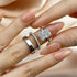 Louily Classic 5.0Ct Radiant Cut 3PC Wedding Set - louilyjewelry