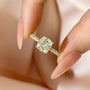 Louily Exquisite 2.0 Carat Cushion Cut Engagement Ring - louilyjewelry