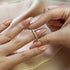 Louily Classic Round Cut Women's Wedding Band - louilyjewelry