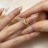 Louily Unique Round Cut Women's Wedding Band - louilyjewelry
