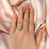 Louily Noble Halo Radiant Cut Engagement Ring - louilyjewelry