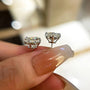 Louily Vintage Cushion Cut Women's Stud Earrings - louilyjewelry