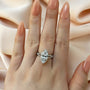 Louily Exquisite Split Shank Marquise Cut Engagement Ring - louilyjewelry