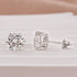 Moissanite Classic 1.2Ct Round Cut 6 Prong Stud Earrings In Sterling Silver - louilyjewelry