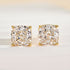 Louily Cushion Cut Sterling Silver Women's Stud Earrings - louilyjewelry