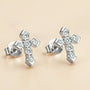 Louily Moissanite Cross Earrings - louilyjewelry