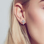 Louily Moissanite Cross Earrings - louilyjewelry