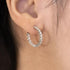Louily Unique Hoop Earrings In Sterling Silver - louilyjewelry