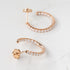 Louily Unique Hoop Earrings In Sterling Silver - louilyjewelry