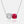 Load image into Gallery viewer, Louily Mother&#39;s Day Gift Rose Ruby Cushion Cut Necklace
