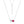 Load image into Gallery viewer, Louily Mother&#39;s Day Gift Rose Ruby Cushion Cut Necklace
