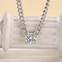 Louily Moissanite 1.0 Carat Cuban Necklace - louilyjewelry