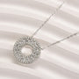 Louily Moissanite Reciprocating Pendant Necklace - louilyjewelry