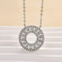 Louily Moissanite Reciprocating Pendant Necklace - louilyjewelry