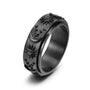 Tungsten Ring Sun Moon and Stars Anniversary Rings For Men - louilyjewelry