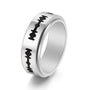 Personalized Tungsten Ring Anniversary Rings For Men - louilyjewelry