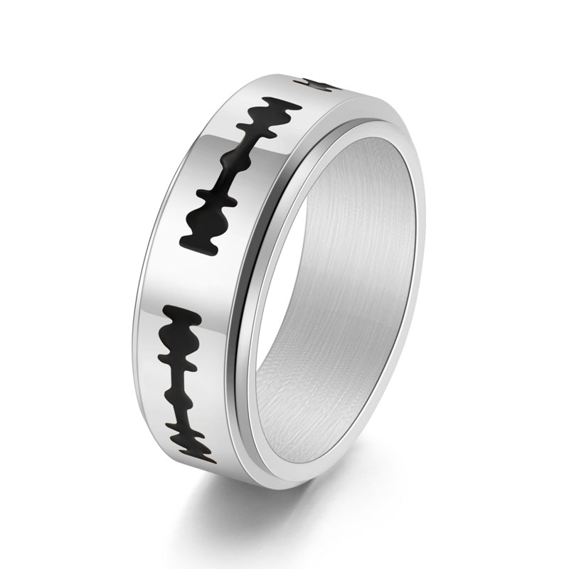Personalized Tungsten Ring Anniversary Rings For Men - louilyjewelry