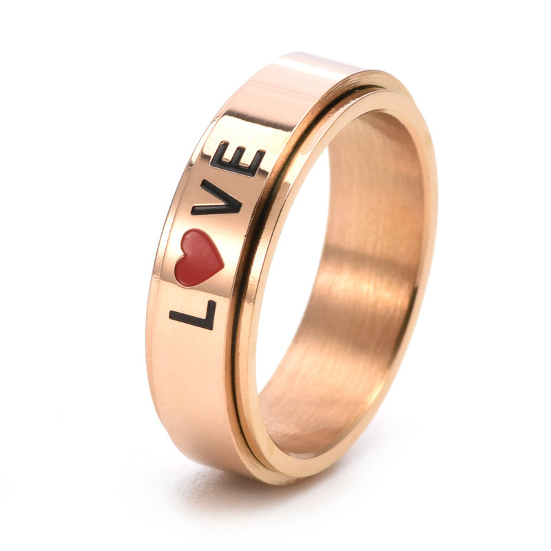 Personalized LOVE Tungsten Ring Anniversary Rings For Men - louilyjewelry